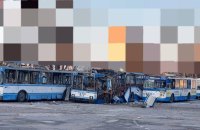 Росіяни у Херсоні влучили у тролейбусний парк