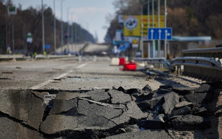 Пошкоджено 23,5 тис. км доріг та 289 автомобільних мостів, – Кубраков