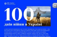 МВС запустило медіапроєкт "100 днів війни"
