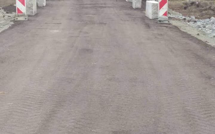 На трасі Київ-Овруч облаштували тимчасову переправу