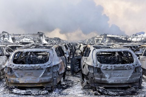 Китайские СМИ сообщили о новом взрыве в районе сгоревшего склада в Тяньцзине