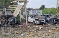У Києві внаслідок нічної атаки росіян постраждали троє людей (оновлено)