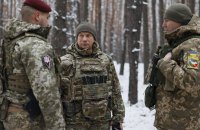 Генерал Сирський відвідав позиції на Куп'янському та Бахмутському напрямках