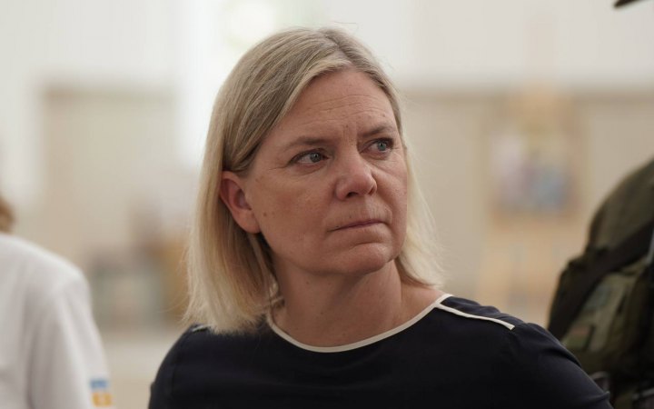 В Україну прибула прем'єр-міністр Швеції Магдалена Андерссон