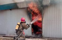В Калиновке под Киевом горел склад "Новой почты"