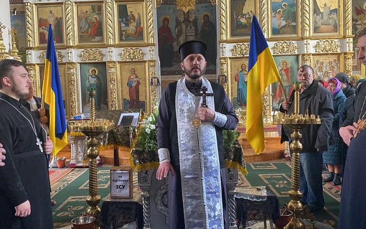 У найбільшому храмі Шепетівки на Хмельниччині відбулося перше служіння українською мовою