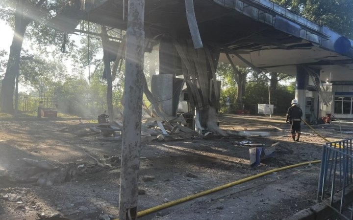 Росіяни вдарили по АЗС на півночі Житомирської області (оновлено)