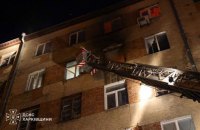 У Харкові внаслідок пожежі у житловому будинку загинула людина, ще п’ятеро постраждали