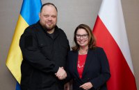 Стефанчук зустрівся із маршалком Сенату Польщі: говорили про безпеку, ППО та євроінтеграцію