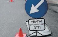 В Днепропетровске перевернулся микроавтобус, везший похоронную процессию