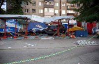 Водитель, который снес остановку в Стаханове, пострадал не в ДТП, а от самосуда
