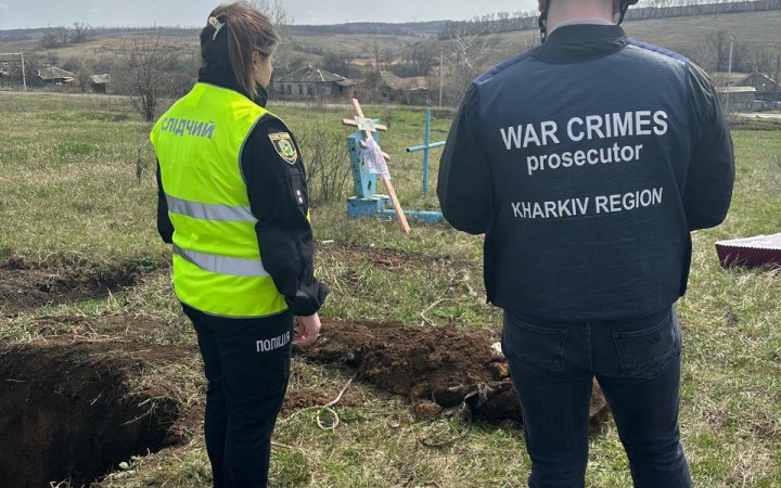 У Харківській області ексгумували тіла вбитих росіянами братів