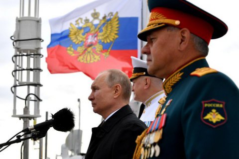 Путін заявив, що російський флот здатен завдати "невідворотного удару"