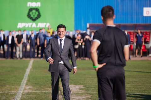 Стала известна причина опоздания Зеленского на матч "Кривбасса"