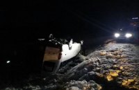 На Волыни перевернулась маршрутка, 11 пострадавших