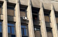 Російські військові вдарили дроном по будівлі Запорізької ОДА