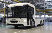 В Луцке представили первый украинский электрогрузовик