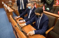 Кличко показал Разумкову, как работает система "Рада-4", которая не позволяет "кнопкодавить"