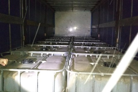 В Полтавской области изъяли партию нелегального спирта на 7,3 млн гривен