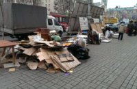 Из-под Печерского суда убрали палаточный городок в поддержку Тимошенко