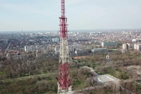 Российские оккупанты взяли под контроль телебашню в Херсоне, - Нацгвардия