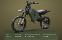 Міноборони допустило до використання у ЗСУ електромотоцикл WOLFSTORM «Штурмовий вовк»