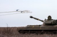 Біля Пісків окупанти стріляли з танків та артустановок