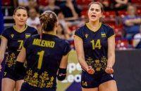 Жіноча збірна України програла Чехії у 1/8 фіналу чемпіонату Європи з волейболу.