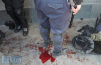 112 силовиков госпитализированы после взрыва у Рады