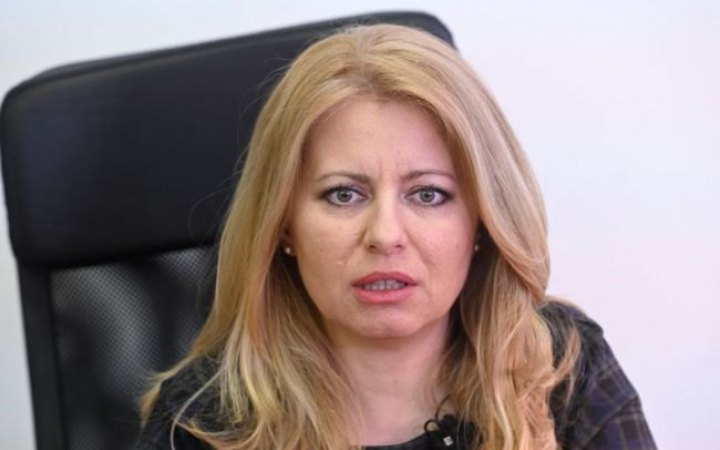 Президентка Словаччини Чапутова заблокувала надання Україні нового пакета військової допомоги, - ЗМІ