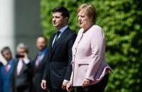 Меркель стало плохо во время встречи с Зеленским