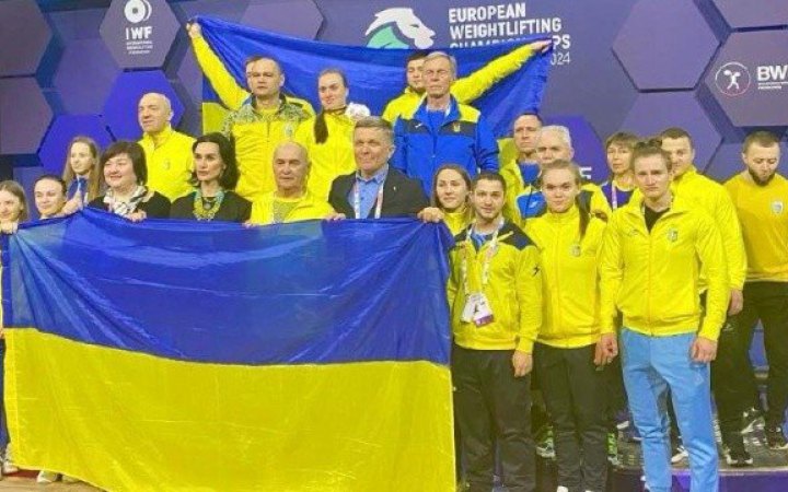 Жіноча збірна України з важкої атлетики виграла медальний залік Чемпіонату Європи 