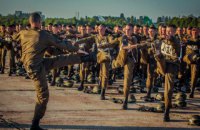 Нацгвардия тренируется по 6 часов в день к параду на День Независимости 