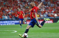 Сильва завершил карьеру в сборной Испании