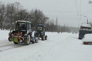 "Киевавтодор" готовится к уборке снега в столице