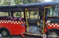 У Харкові сталася ДТП з міським автобусом, є постраждалі