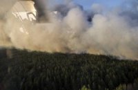 На территории Чернобыльской зоны нет очагов открытого огня, - ГСЧС