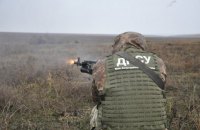 Подразделения Донецкого погранотряда провели учения на Азовском море
