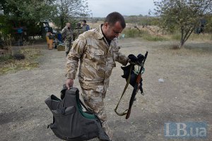 Потери в зоне АТО за сутки: один погибший, 13 раненых