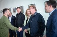 Зеленський на Чернігівщині зустрівся із делегацією Конгресу США: говорили про підтримку України