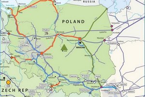 В Польше предложили построить газовый коридор Германия - Украина