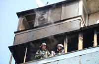 При пожаре в киевской многоэтажке погиб человек