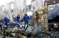 К пожару в доме престарелых мог привести взрыв телевизора