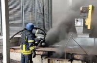 На Харківщині сталася пожежа на елеваторі