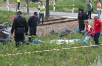 В Кировоградской области маршрутка попала под поезд