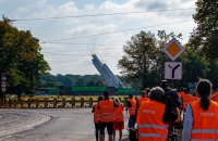 ​У Ризі демонтували 79-метрову стелу пам'ятника радянським військовим