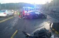 У Києві через ДТП ускладнено рух через міст Патона