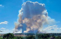 Українські військові знищили ще один склад боєприпасів біля Херсона