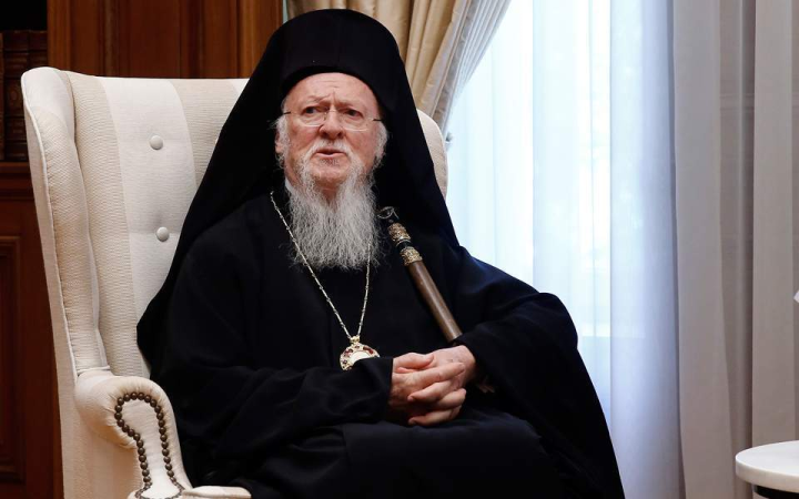 Патріарх Варфоломій привітав українців із Днем Незалежності: "Зло ніколи не переможе добро, темрява ніколи не переможе світла"