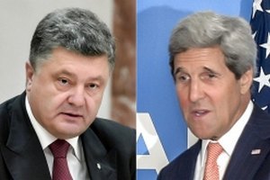 Керри после встречи с Путиным позвонил Порошенко